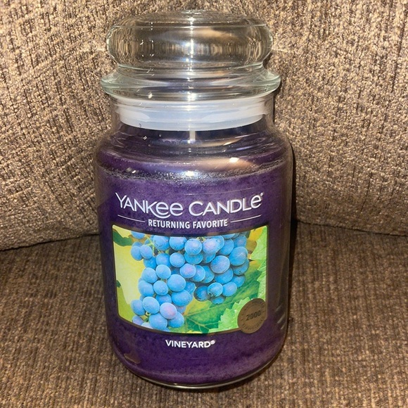 Yankee Candle Large Jar Candle - Vineyard NEW